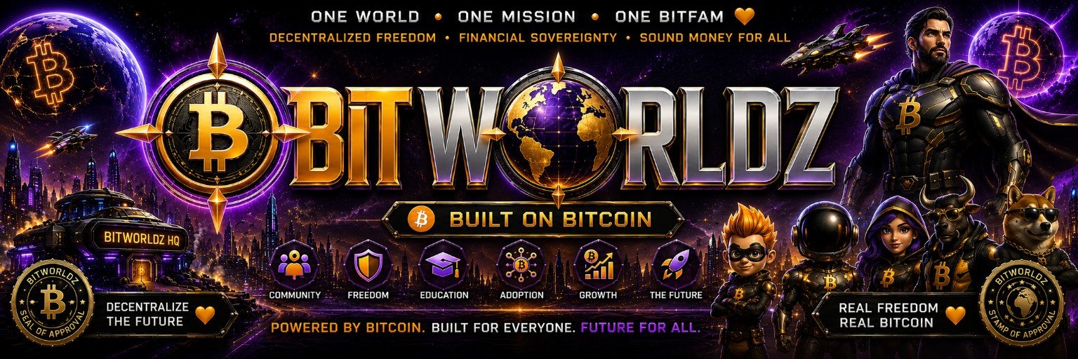 BitcoinWorldz official approved profile artwork